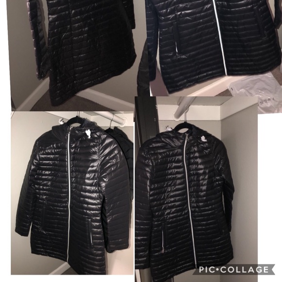 Black Waterproof Elegant Jacket- Brand New - Picture 4 of 4